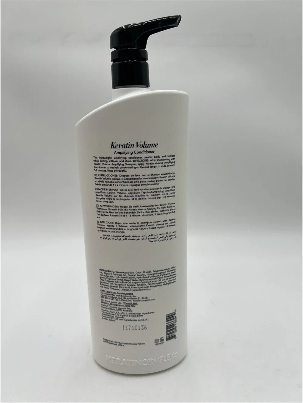 Keratin Complex Keratin Volume Amplifying Conditioner 33.8 Oz